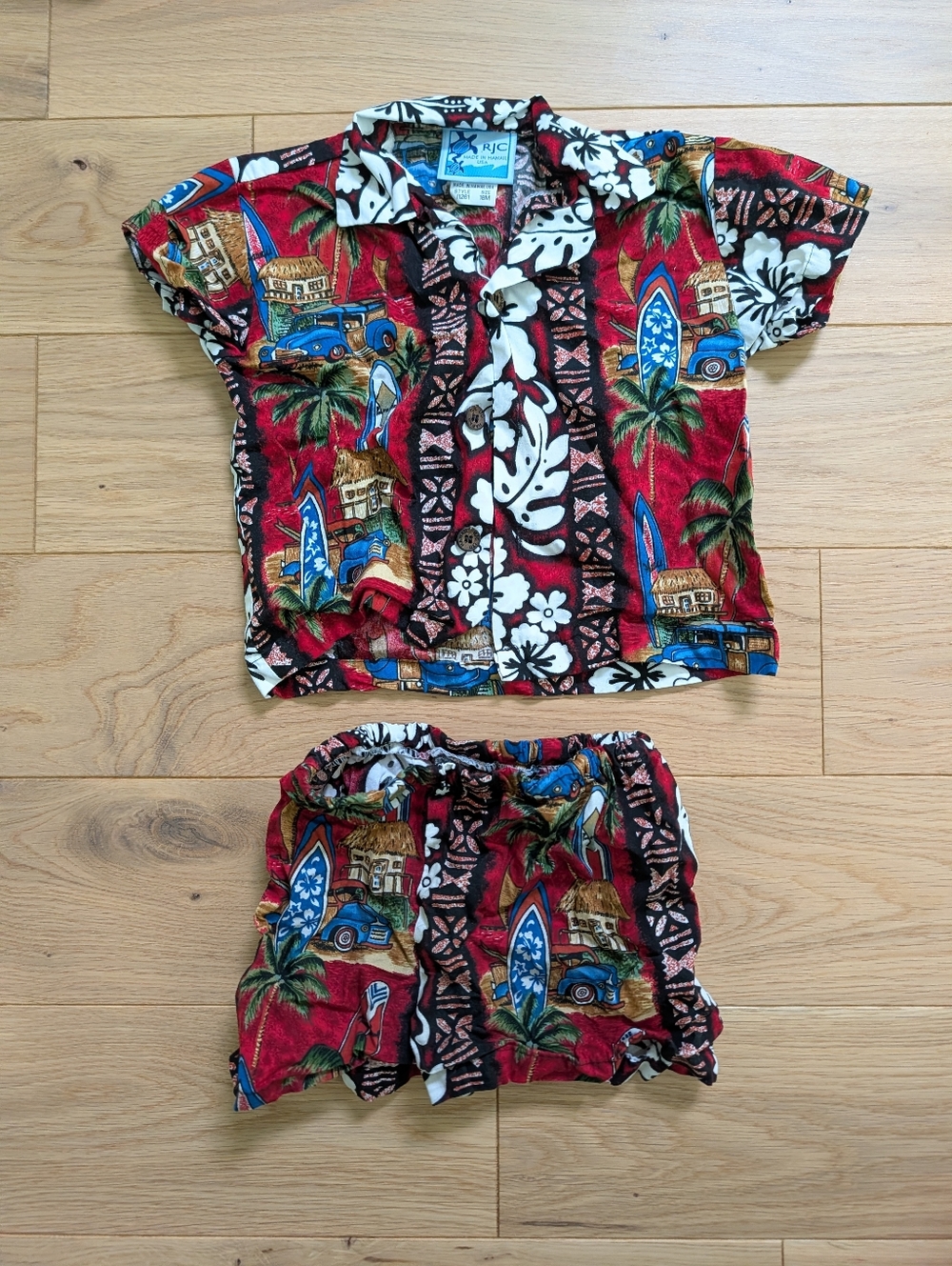 Hawaiian Outfit Set